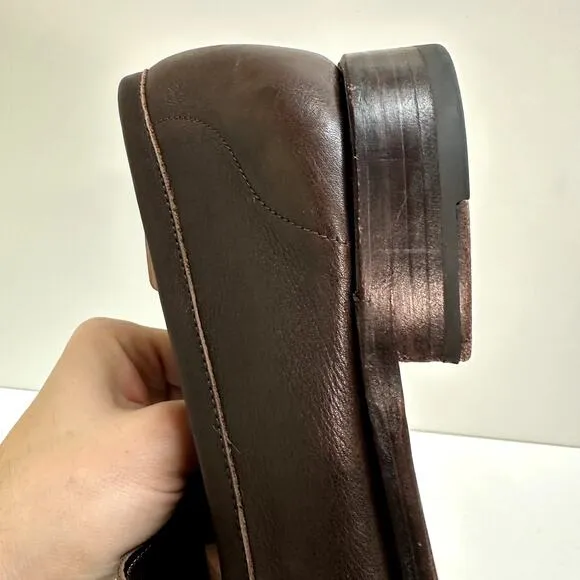 EXCELLENT Meermin Men's Brown Softcalf Penny Loafer Brown Size US 12.5 / UK 11.5