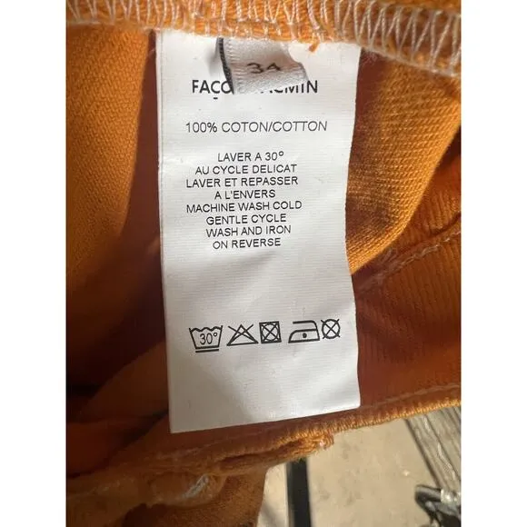 FAÇON JACMIN PXL Carpenter Jeans Size 34 Wide Leg