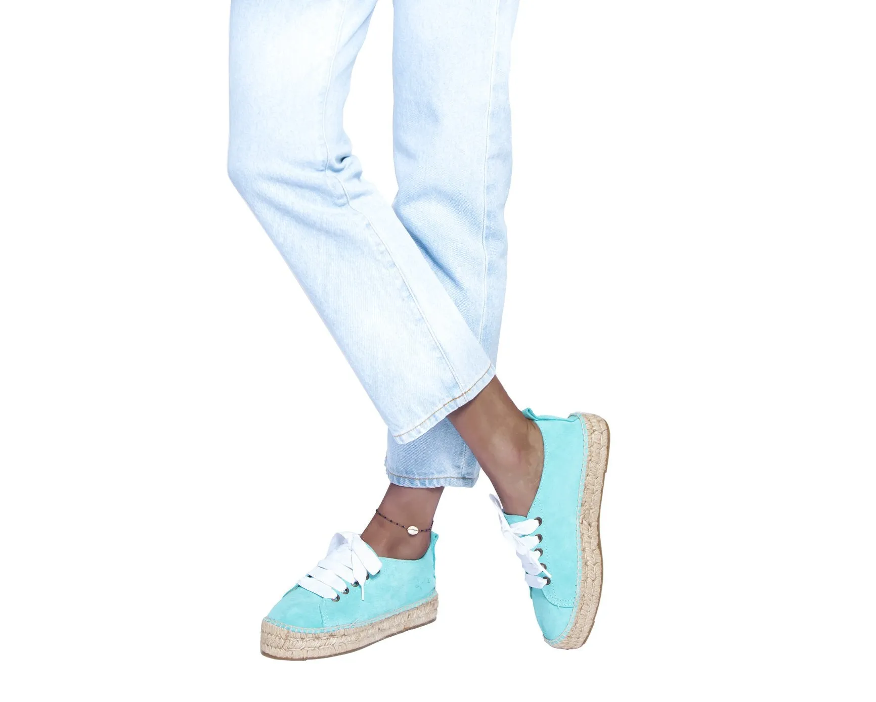 Fast worldwide shipping - Sneakers Aquamarine Hamptons Supportive team -