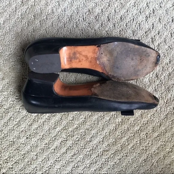 FERRAGAMO short heeled loafers