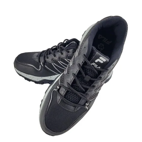 FILA Sneakers Mens 9.5 Quadrix Activewear Athletic Trail Running Shoes Hiking