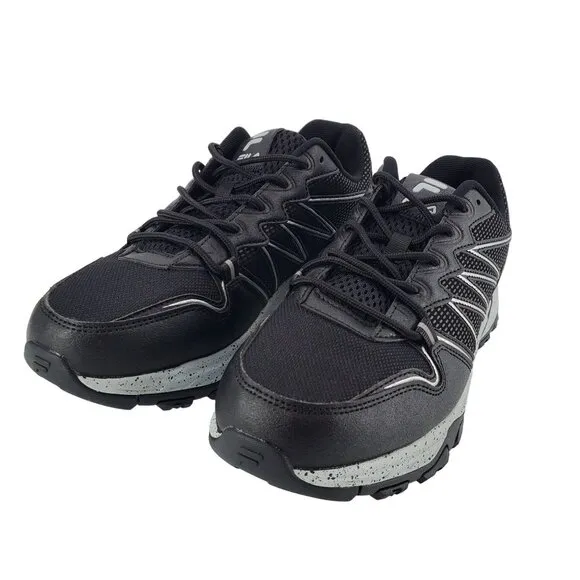 FILA Sneakers Mens 9.5 Quadrix Activewear Athletic Trail Running Shoes Hiking