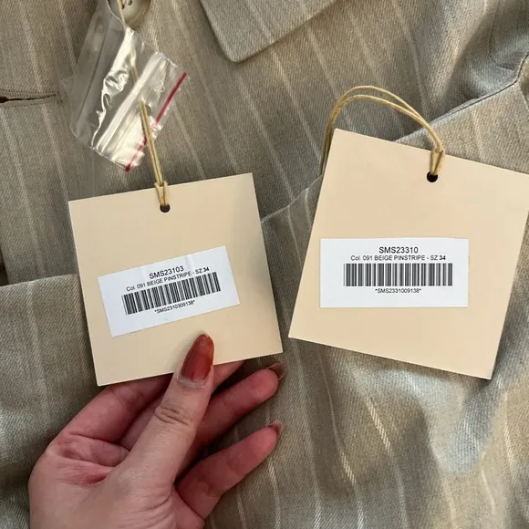 FINAL PRICE. NWT La Semaine Paris Blazer and Skort SET
