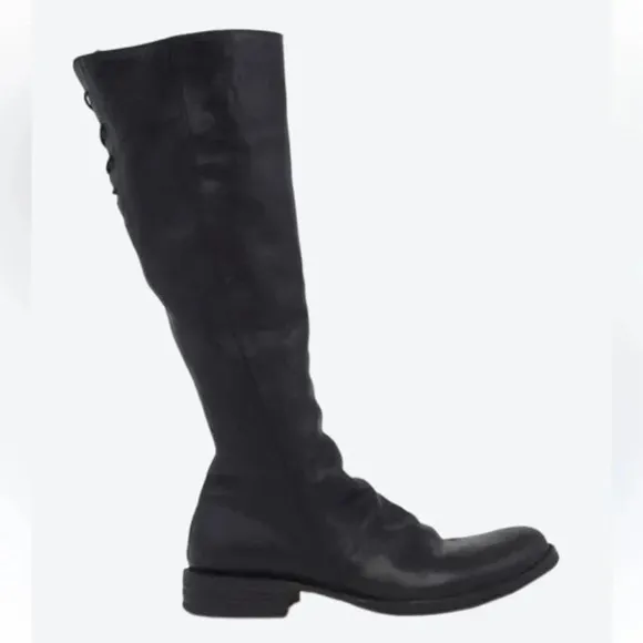Fiorentini   Baker Emma Eternity Leather Knee High Boots in Nero Cusna 37