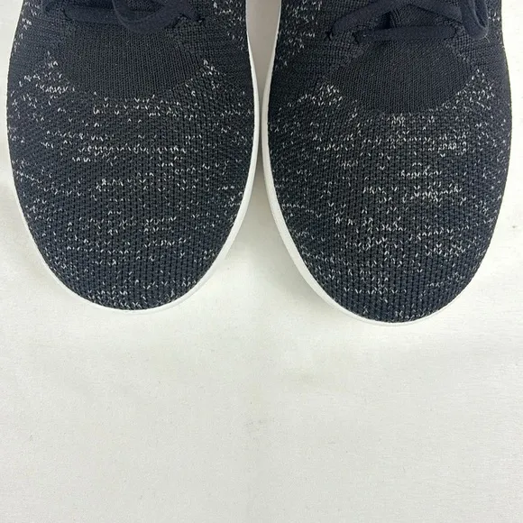 FitFlop Sneakers Lace Up Knit Lightweight Comfort Tennis Shoes Black Size 9