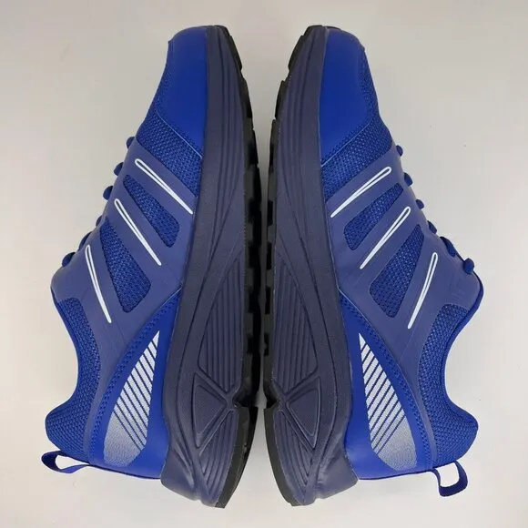 FitVille Mens Marca Navy Skyline V1 All Traction Size 10.5 W Trail Running Shoes