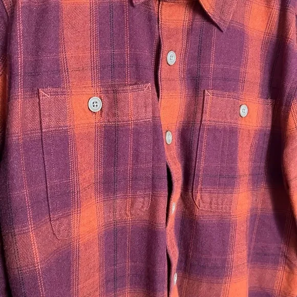 Flint and Tinder - Ranger Longsleeve Workshirt Flannel - Large - Sunset Plaid
