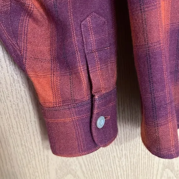 Flint and Tinder - Ranger Longsleeve Workshirt Flannel - Large - Sunset Plaid