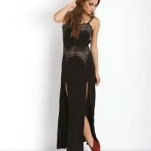 For Love &amp; Lemons Bourbon Laci Maxi Dress