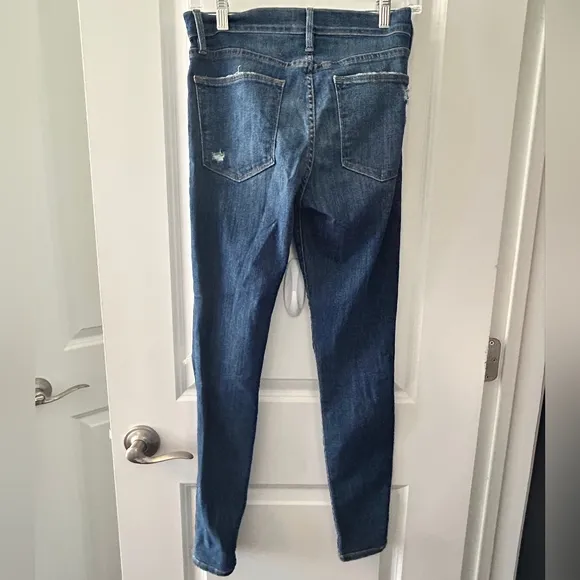 FRAME Le High Rise Skinny Jeans