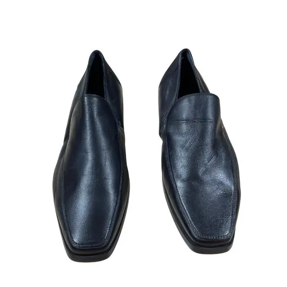 Frame Le Verona Black Leather Loafers Women's Size 37 (US 7) New Without Box