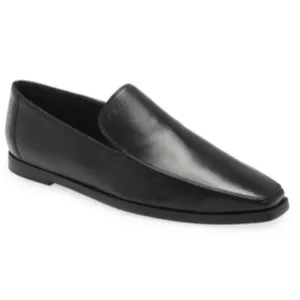 Frame Le Verona Black Leather Loafers Women's Size 37 (US 7) New Without Box