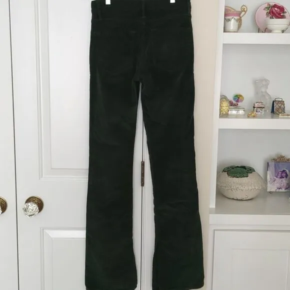FRAME Le Mini boot corduroy flare pants 25 New