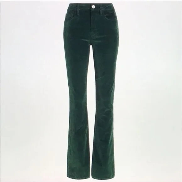 FRAME Le Mini boot corduroy flare pants 25 New