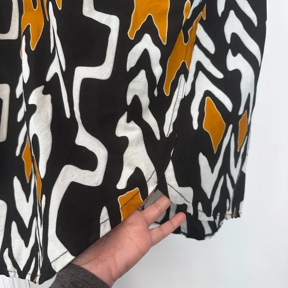 Francis   Benedict Women’s S African Wax Print Wrap Skirt 100% Cotton Togo