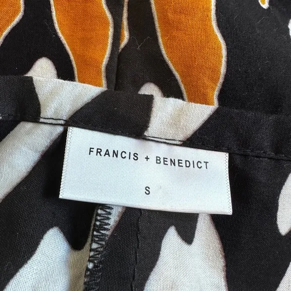 Francis   Benedict Women’s S African Wax Print Wrap Skirt 100% Cotton Togo