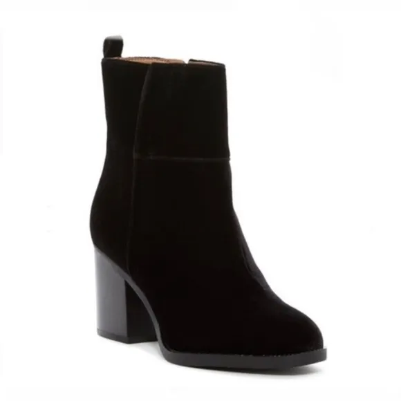 Franco Sarto Boots Owens Suede Velvety Booties Size 5.5M NWT $149.00