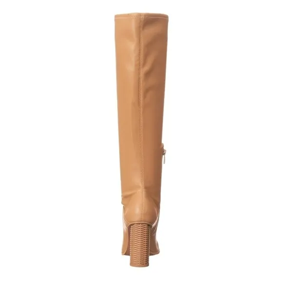 Franco Sarto Vintage Nostalgia L-Cindy Tall Knee High Boots Camel Size 10 NWT