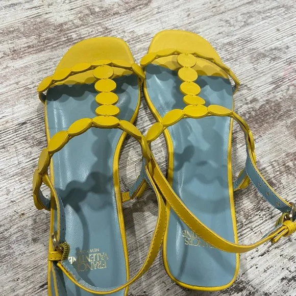 Francés Valentine Yellow Sandals by Unknown Brand Size 6B