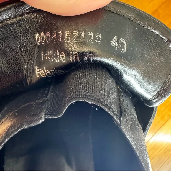 Free People Double‎ Stack Platform Black Leather Horsebit Loafers. Women’s  10