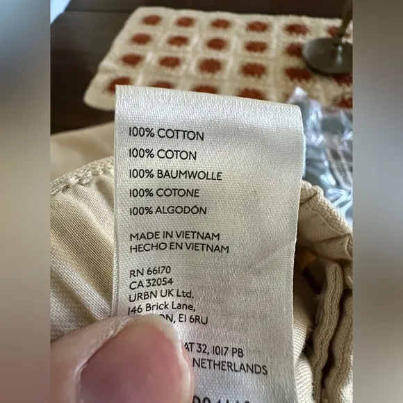 Free People Everglades Utility Pants in beige size medium - NWOT