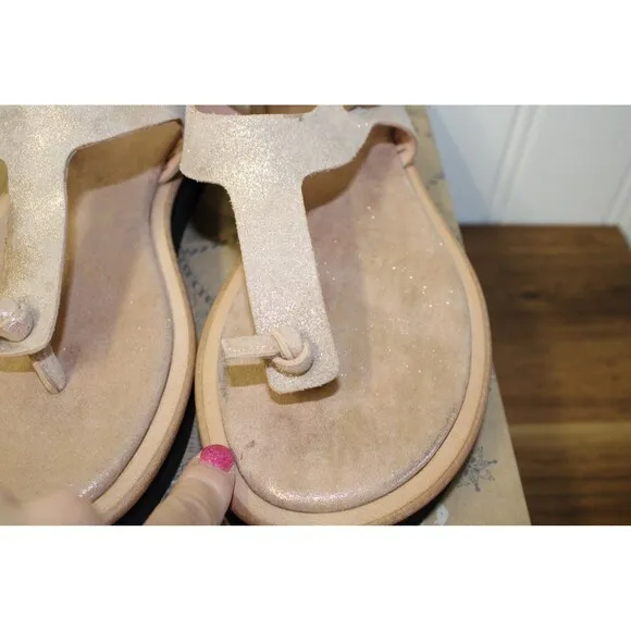 FREE PEOPLE EVIE WRAP SANDAL in Rose Gold Boho NEW! Size 7.5