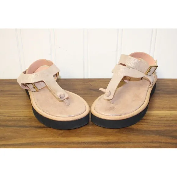 FREE PEOPLE EVIE WRAP SANDAL in Rose Gold Boho NEW! Size 7.5