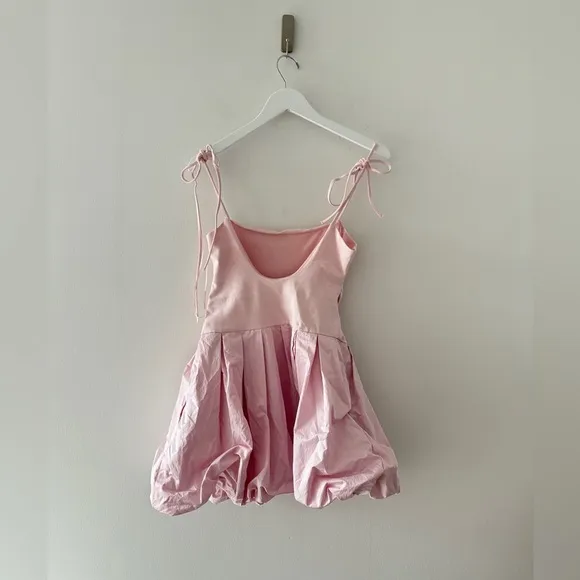 FREE PEOPLE Genevieve Blush Pink Mini Dress S