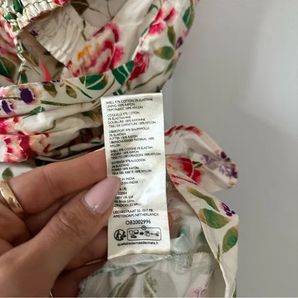 Free People Matilde Floral Mini Dress