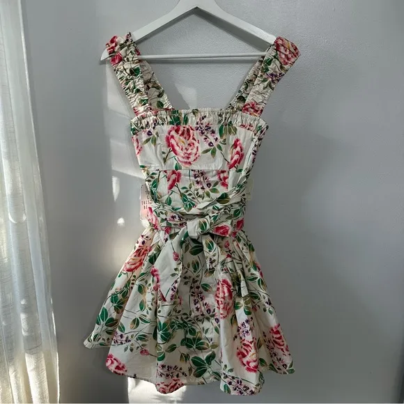 Free People Matilde Floral Mini Dress