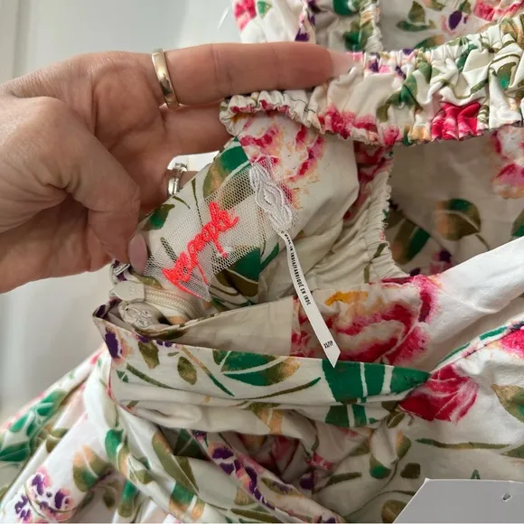 Free People Matilde Floral Mini Dress