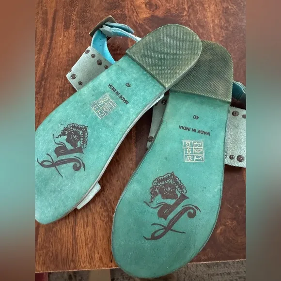 Free People Nassau Wrap Sandal Distressed