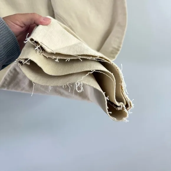 Free People | NWOT We The Free Risk Taker Mid-Rise Jeans Ecru Taupe Cream Beige