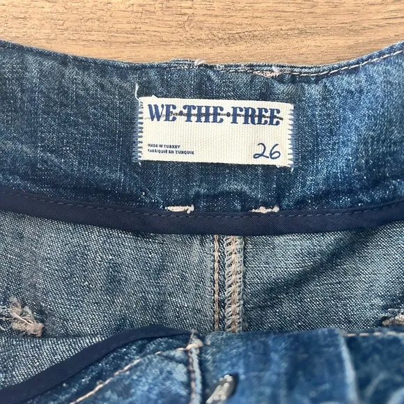 Free People Oasis Denim Crop Jeans, Size: 26- NWOT