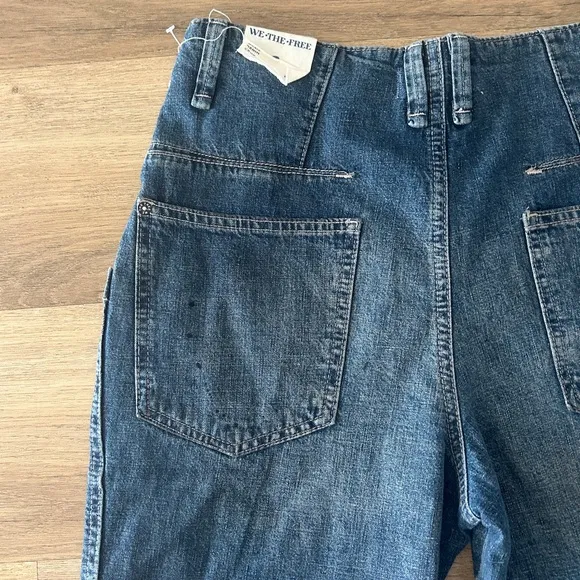 Free People Oasis Denim Crop Jeans, Size: 26- NWOT