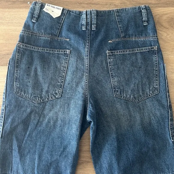 Free People Oasis Denim Crop Jeans, Size: 26- NWOT