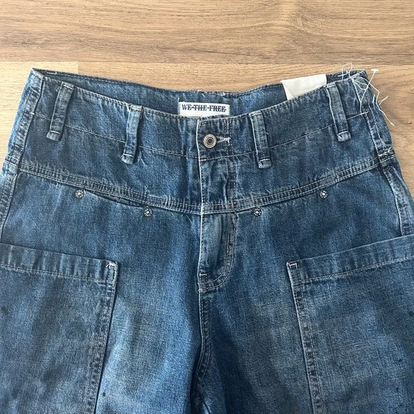 Free People Oasis Denim Crop Jeans, Size: 26- NWOT
