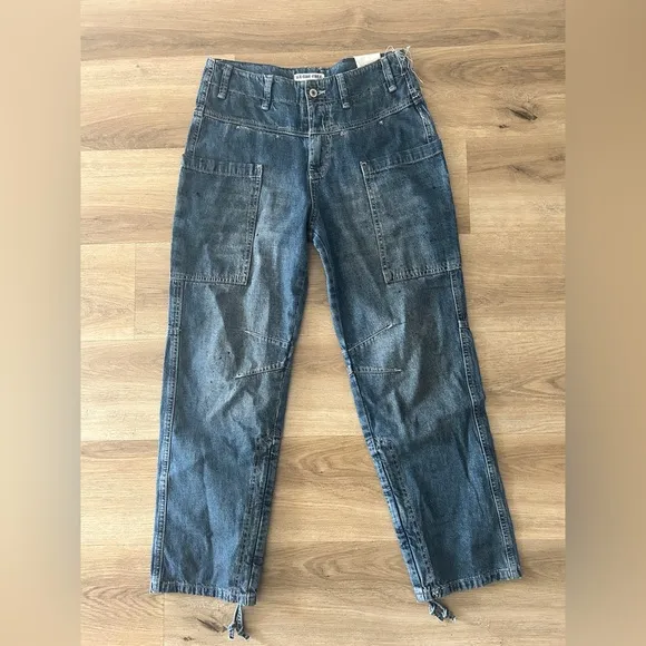 Free People Oasis Denim Crop Jeans, Size: 26- NWOT