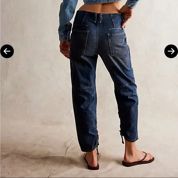 Free People Oasis Denim Crop Jeans, Size: 26- NWOT