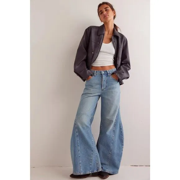 Free People We The Free Eden High Slouchy Jeans