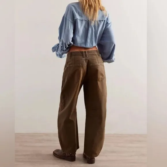 Free people We The Free Good Luck Coated Jeans