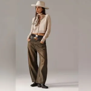 Free people We The Free Good Luck Coated Jeans