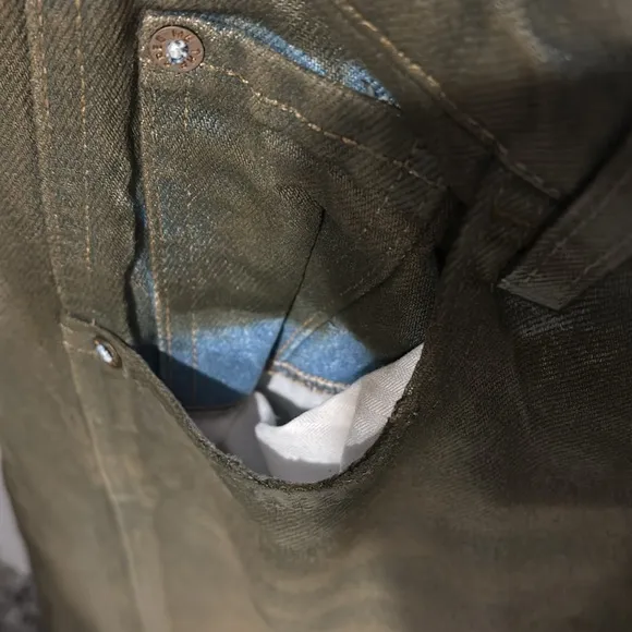 Free people We The Free Good Luck Coated Jeans