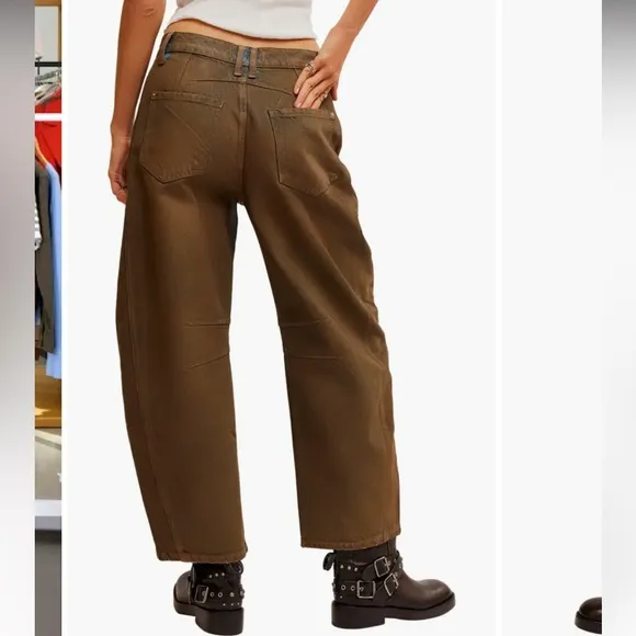 Free people We The Free Good Luck Coated Jeans