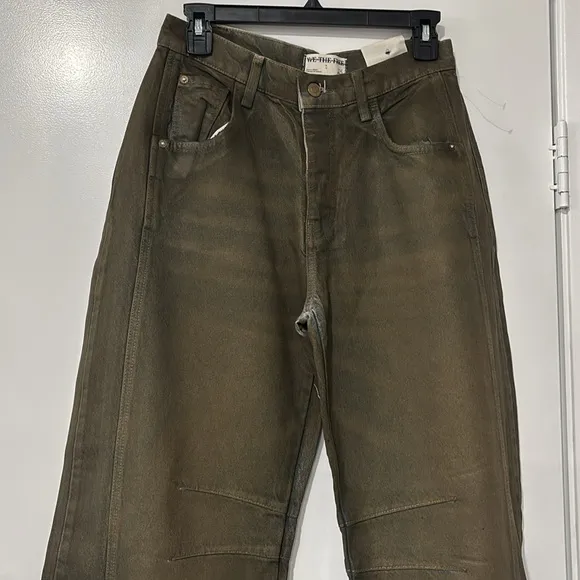 Free people We The Free Good Luck Coated Jeans