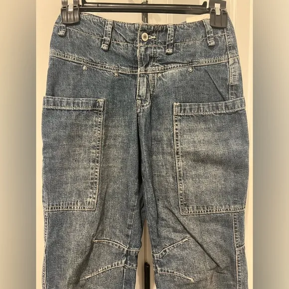 Free People We The Free Oasis Denim Crop Jeans NWT