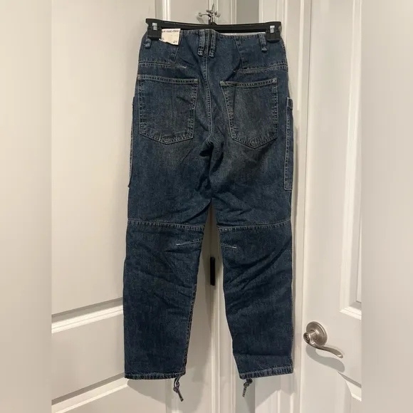 Free People We The Free Oasis Denim Crop Jeans NWT