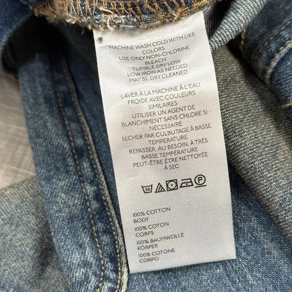 Free People We The Free Way Back Overalls Slouchy Cargo Pocket Blue Size XS NWOT