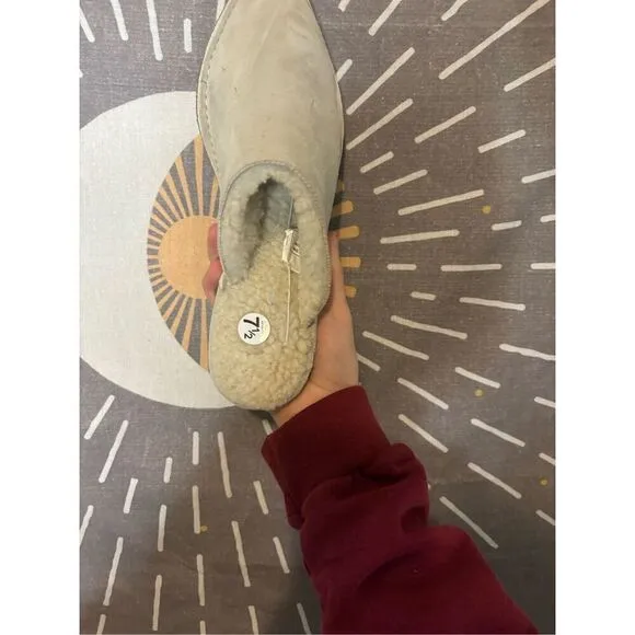 Free People Nova Cozy Sheepskin Flats