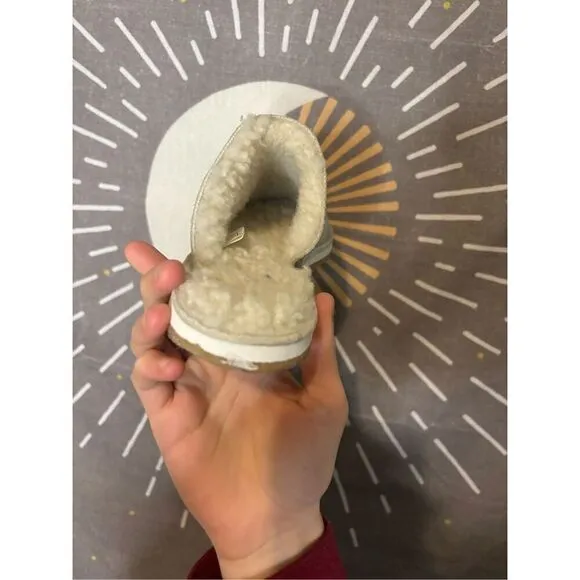 Free People Nova Cozy Sheepskin Flats